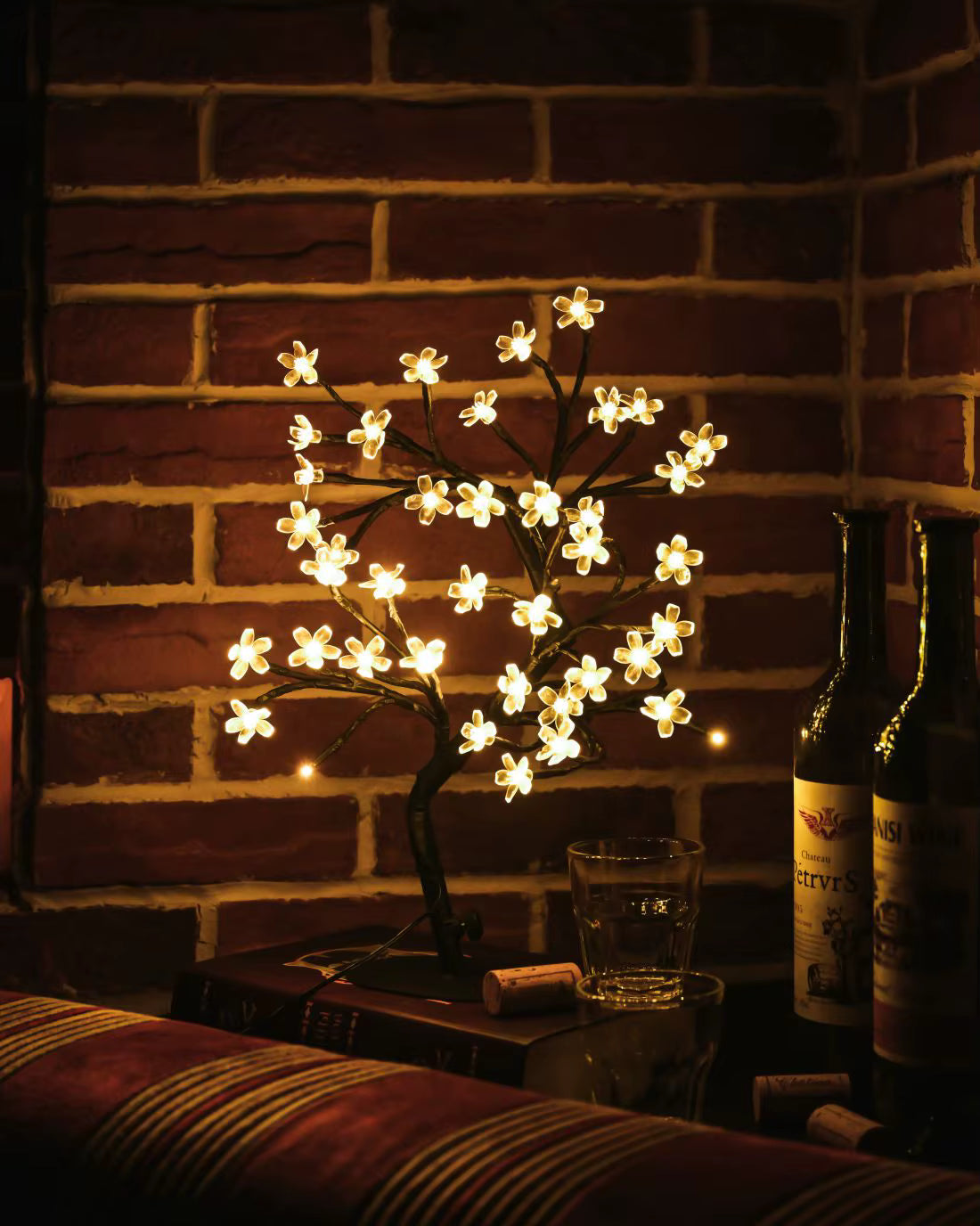 Lampka kwitnącej wiśni led